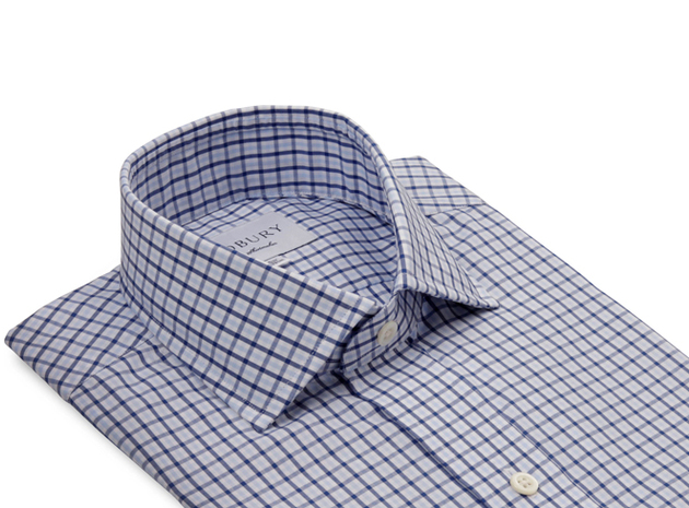 The Blue Townsend Tattersall collar