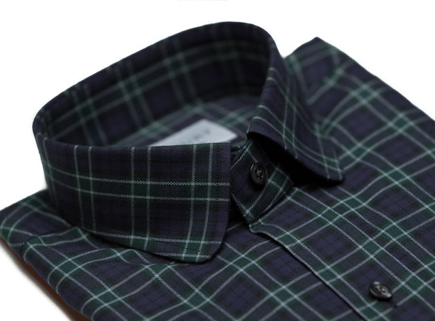 The Black Watch Roosevelt Slim Fit collar