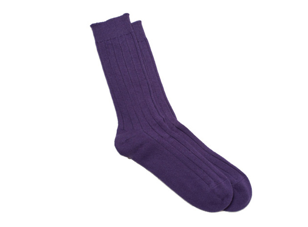 The Purple Alastair Sock collar
