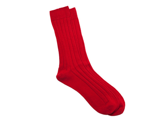 The Red Alastair Sock collar