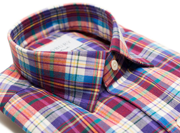 The Burke Flannel collar